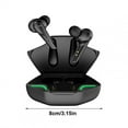 thumbnail image 3 of Wireless Earbuds Bluetooth 5.3 Headphones 90 Hrs Playtime Earbuds with Wireless Charging Case Power Display Over-Ear Earphones with Earhooks Waterproof Stereo Headset for Android Phone Workout(Black), 3 of 9