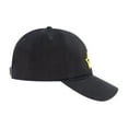 thumbnail image 4 of BET Dad Hat, Gold Logo Adjustable Baseball Cap with Curved Brim, Black, One Size, 4 of 5