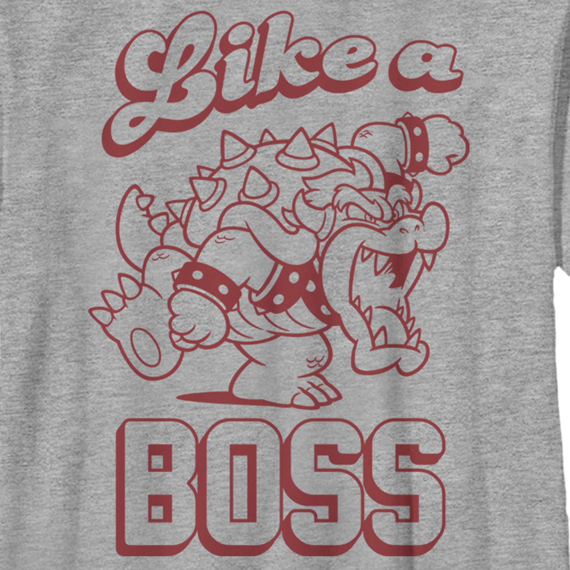 Boy's Nintendo Super Mario Bowser Like a Boss Graphic Tee Athletic