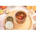 thumbnail image 3 of Taza de Vidrio Teabloom 430 ml Resistente al Calor con Infusor y Tapa, 3 of 9