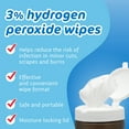 thumbnail image 2 of Pharma-C 3% Hydrogen Peroxide First Aid Wipes, 40 Ct, 2 of 6
