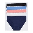 thumbnail image 4 of Calvin Klein Bikini Bottoms Womens Large Multicolor Cotton Stretch 5-Pack UPS373, 4 of 4