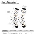 thumbnail image 2 of Balery Cute Penguins Calcetas Largas con Estampado para Hombre y Mujer – Suaves y Transpirables, Talla Única (US 5-11), 2 of 6