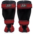thumbnail image 2 of Espinilleras Fairtex SP7 Muay Thai para hombre, mujer y niños, color rojo XL, 2 of 6