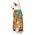 thumbnail image 1 of Fotbe Starfish And Seashell 1 Sudadera con Estampado para Perros Pequeños – Suéter con Capucha para Mascotas, Tela Suave de Forro Polar con Bolsillo-Small, 1 of 7