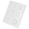 thumbnail image 4 of Kuyiluo silicone mold 3Pcs Silicone Mold Button Silicone Mold Resin Epoxy Making Mold Craft Button Molds DIY Accessory, 4 of 10