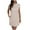 Beige1, variant on Diufon Womens Summer Dresses with Pocket Casual Loose Cap Sleeve Crew Neck Office Dress Trendy Basic Sundress