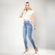 thumbnail image 2 of Jeans Mujer Super Skinny Tiro Alto Stretch Azul Medio, 2 of 7