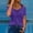 czb#Purple678, variant on CUZIBR Womens Lace Trim T-Shirt V-Neck Solid Short Sleeve Spaghetti Strap Off The Shoulder Casual Stylish Blouse Tops Breathable Comfortable Tee Vacation Tshirts Clothes,Black,L