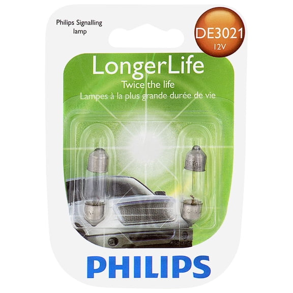 Philips LongerLife Miniature DE3021LL, Pack of 2