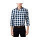 thumbnail image 1 of Tommy Hilfiger Knoll Yarn Dyed Button Up Shirt para Hombre, Verde, X-Large, 1 of 1
