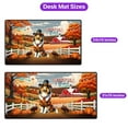 thumbnail image 5 of Thanksgiving Collie Pilgrim Grateful, Thankful, Blessed Fall Welcome Desk Mat Full Keyboard Mouse Pad Collie Dog Lover Gifts Idea Large Mousepad - 00021, 5 of 5