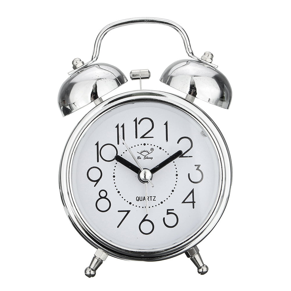 Details about   Quartz Large Number Table Home Snooze Silent No-Tick Night Alarm Clock Bedside
