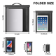 thumbnail image 3 of Bolsa antirrastreo impermeable e ignífuga (paquete de 5) para portátiles, teléfonos y llaves de coche. Bolsa bloqueadora de señal RFID con asa., 3 of 7