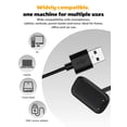thumbnail image 4 of [2 Pack]Magnetic Charger Cable for Charge 6 Health & Fitness Tracker,Compatible for Charge6 Smartwatch Charging Replacement Accessory 1M/3.3ft - Black, 4 of 7
