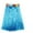 Blue, variant on KONDYS Ladies Fashion Carnival Brilliant Silk Dance Grass Skirt Performance Beautiful Casual Women's Skirt