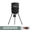 thumbnail image 4 of WILDGAME INNOVATIONS Quick-Set 225 lb Game Feeder with Digital Timer | Durable Tripod Corn/Pellet Hunting Feeder with 1-4 Available Feed Times & 30-feet Radius, 4 of 8