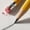Yellow, variant on 2PCS Macaron Pencils with Eraser Pre Sharpened Pencil 2 HB - Ideal for Checking, Grading, Tests & Office Supplies