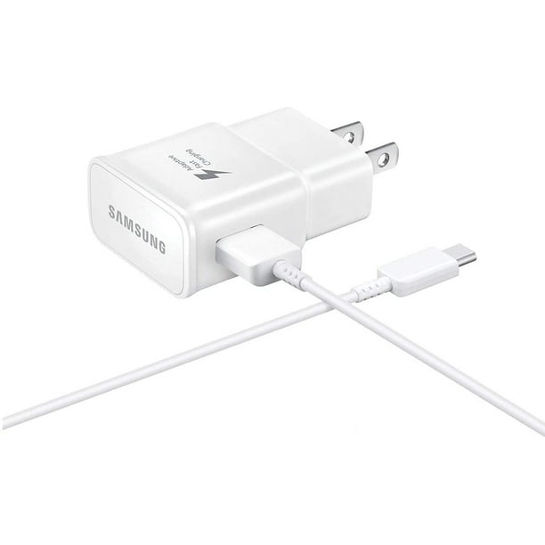 Zakenman nul Cadeau Samsung Galaxy A6 Adaptive Fast Charger Micro USB 2.0 Charging Kit [1 Wall  Charger + 5 FT Micro USB Cable] Dual voltages for up to 60% Faster  Charging! White - Walmart.com