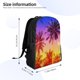 thumbnail image 4 of Balery Palm Trees at Sunset Mochila - Mochila Estilosa y Duradera para Laptop de 15 Pulgadas con Tela Oxford Impermeable, 4 of 8