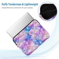 thumbnail image 2 of FORMRS 13"-13.3" Laptop Sleeve Protective Case Soft Carrying Quilted Computer Bag Cover, Pastel Pink Marble Pattern, 2 of 7