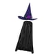 thumbnail image 3 of Disfraz de bruja de Halloween para adultos, ideal para fiestas temáticas de rol. Púrpura, 3 of 7