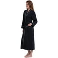 thumbnail image 3 of Long Women's Cotton Robes - Soft Robe Womens, 3 of 6