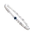 thumbnail image 1 of Guardurnaity De Cuentas Elegante Con Mal De Ojo Cualquier Ocasión Pulseras De Mal De Ojo De Cuentas Minimalista Ropa, zapatos y accesorios Miscelánea Blanco, 1 of 6