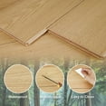 thumbnail image 4 of 47.64″ W x 6.5″ L x 0.6″ T Best Engineered Hardwood Flooring,Pet and Kid Friendly 2PCS, 4 of 8