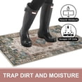 thumbnail image 3 of Washable Indoor Doormat, Non Slip Retro Floor Mat 20" x 32" Area Rug Quick Absorbent Entrance Rug Distressed Front Door Mat, Welcome Mats Entryway Rug Doormats for Kitchen Home Patio, 3 of 6