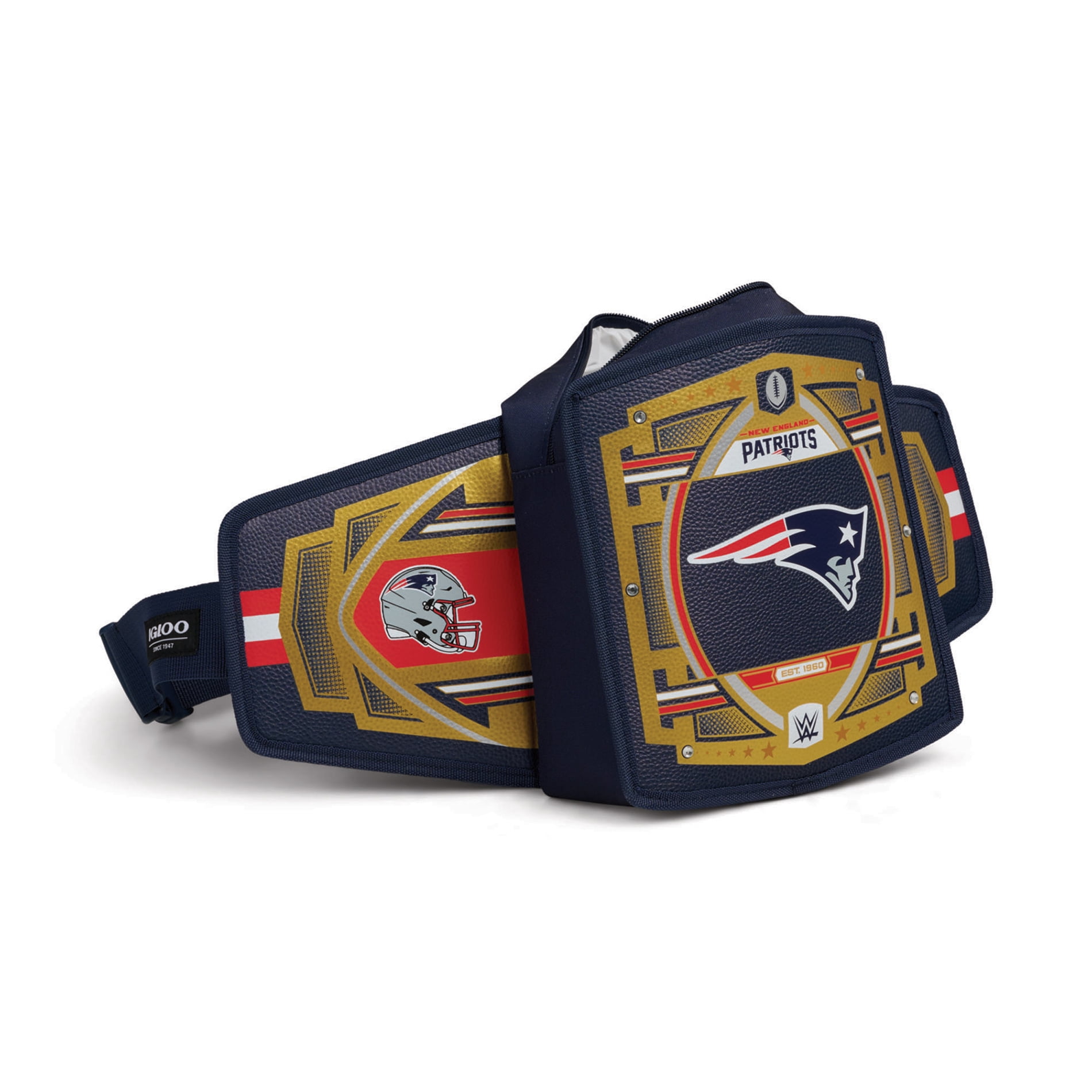 IGLOO  New England Patriots WWE Legacy Belt Cooler