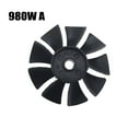 thumbnail image 3 of Air Compressor Fan Blade Direct-Connected Air Pump Motor Cooling Fan 980W 1100W, 3 of 6