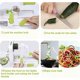 thumbnail image 3 of Spiralizer 4 -blade Vegetable Spiralizer Foldable Spiral Slicer Zucchini Noodle Veggie Pasta Spaghetti Maker, 3 of 5
