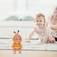 thumbnail image 4 of Cute Mini Doll Sleeping Realistic Figure Animal Outfit Washable PVC for Hand-Eye Coordination Ages 4-5 Years, 4 of 6
