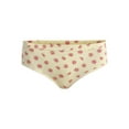 thumbnail image 4 of (3 pack) No Boundaries Cotton Hipster Panty, Women’s and Women’s Plus, Sizes XS-XXXL, 4 of 4