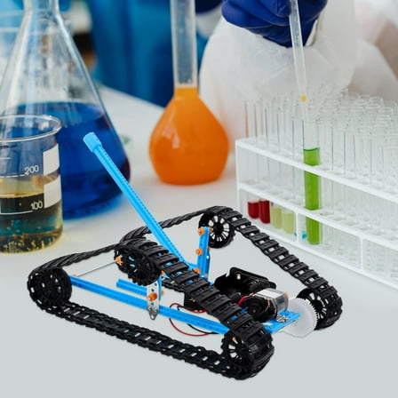 LOLIPPYY Building Rc Car Kit Tracked Vehicle Model Diy Assembly 1 Set