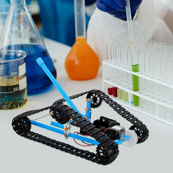 LOLIPPYY Building Rc Car Kit Tracked Vehicle Model Diy Assembly 1 Set