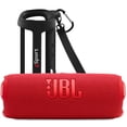 thumbnail image 1 of Altavoz portátil JBL FLIP 7 impermeable con funda GSport roja, 1 of 9