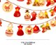 thumbnail image 3 of XWSHYW Luces Decorativas Nuevas Cadencias Led Decoraciones Navideñas, Luces de Nieve para Árbol de Navidad, Cortina de Luz para Ambiente Interior de Habitación, 3 of 6