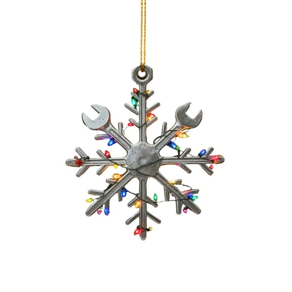 Noothes Personalized Christmas Ornament - 2025 Auto Mechanic Tree Ornament Kit, Custom Holiday Gift for Mechanics