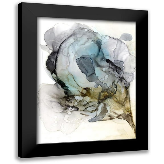 Goldberger, Jennifer 12x14 Black Modern Framed Museum Art Print Titled - Blooming Neutrals I