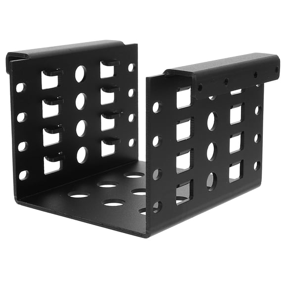 YOSADIER Hard Drive Mounting Kit 2.5 Inch Aluminum Alloy Tray with Cooling Holes Black Color