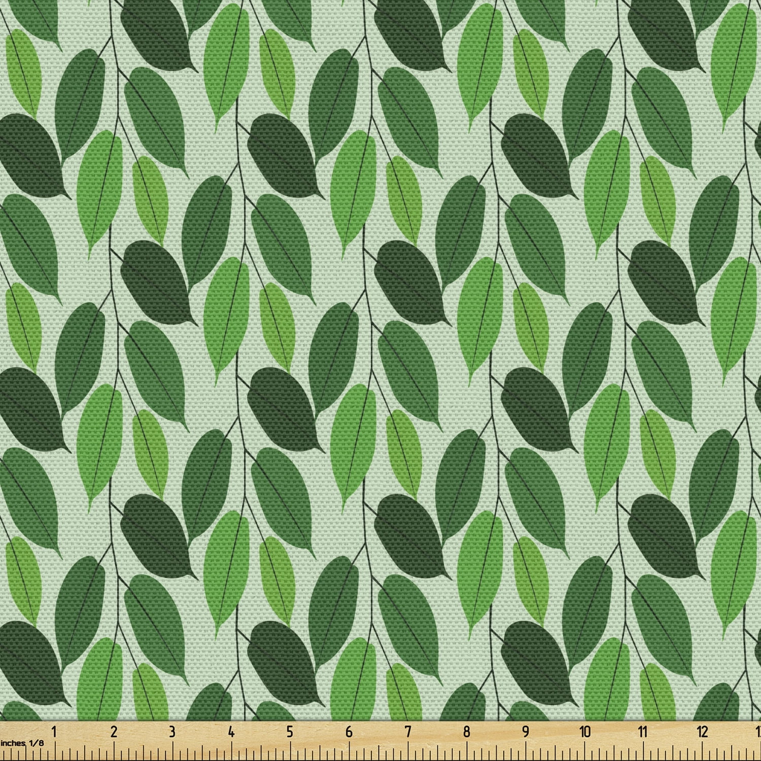 Drapery Upholstery Fabric Indoor/Outdoor Waterproof Scrolling Vines Lime Green 