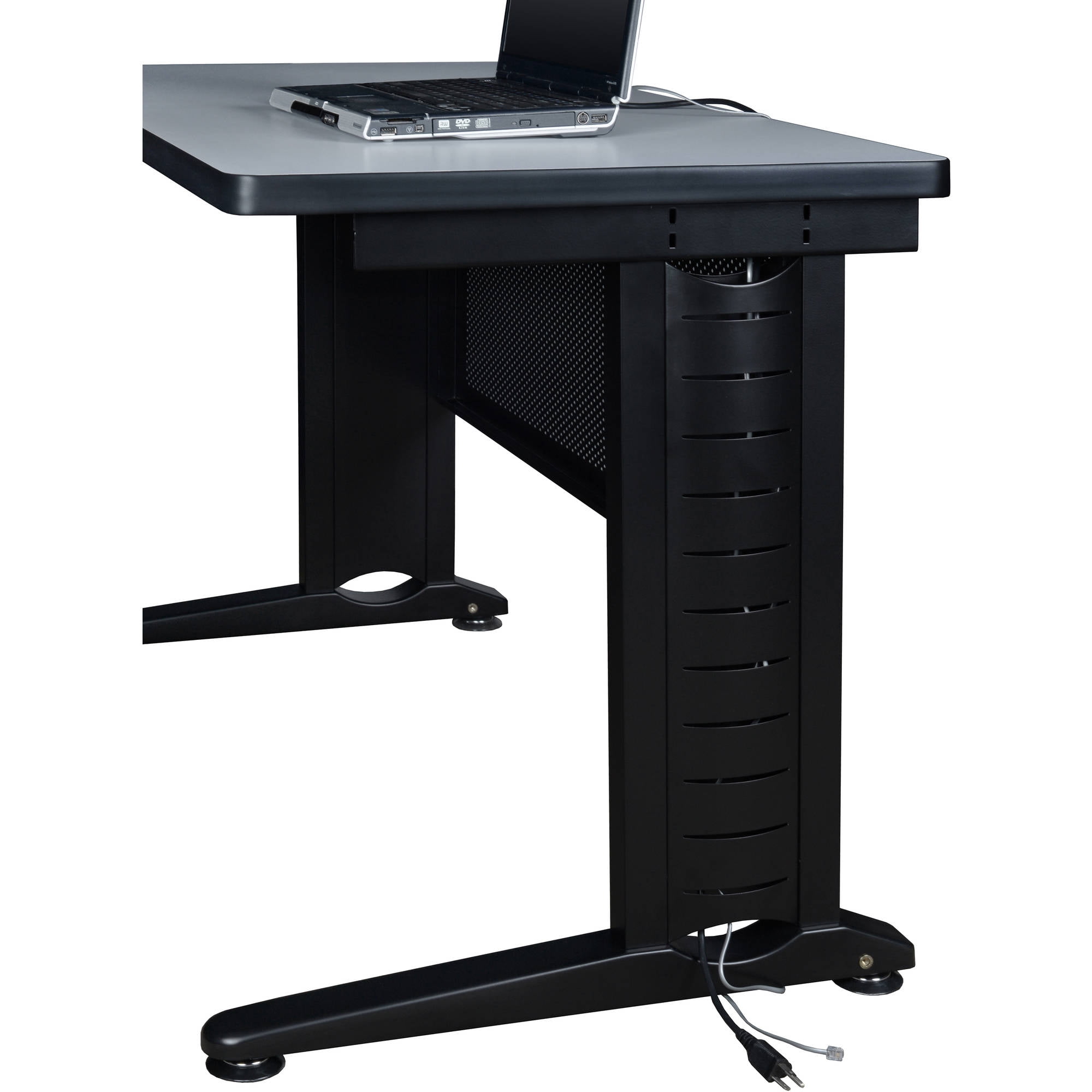 Photo 1 of Fusion Wire Management C-Leg Base, Black