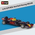 thumbnail image 1 of Bburago 1:43 2022 Alfa Romeo F1 Formula Racing Team C42 #24 Guanyu Zhou #77 Valtteri Bottas modelo de coche de aleación colección juguetes para niños Fivean unisex, 1 of 2