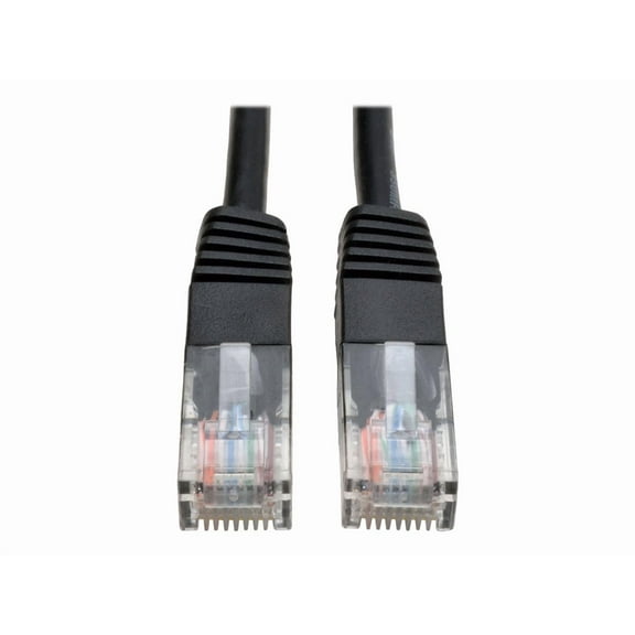 Tripp Lite N002-003-BK 3' CAT-5e Male/Male Cable Black