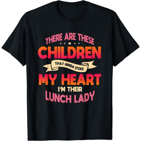 Lunch Lady Cafeteria Crew School Kitchen Staff Food Service T-Shirt Black 3X-Large