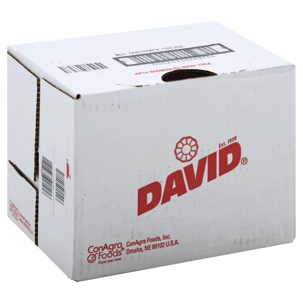 David Pumpkin Seeds, 2.25 oz, 12 Count