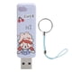 thumbnail image 1 of U Disk PushPull USB2.0 Memoria Unidad flash para automóvil Regalo Accesorios para computadora Patrón de niña conejo (64 GB), 1 of 5