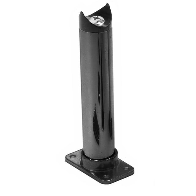 Stromberg Carlson 8535-B Ladder Stand Off Use With Stromberg Carlson LA-401 And LA-401BA Exterior Ladders; 5 Inch; Black; Anodized Finish; With Rectangular Base